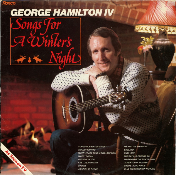 George Hamilton IV - Songs For A Winter's Night - Used Vinyl Record image 1
