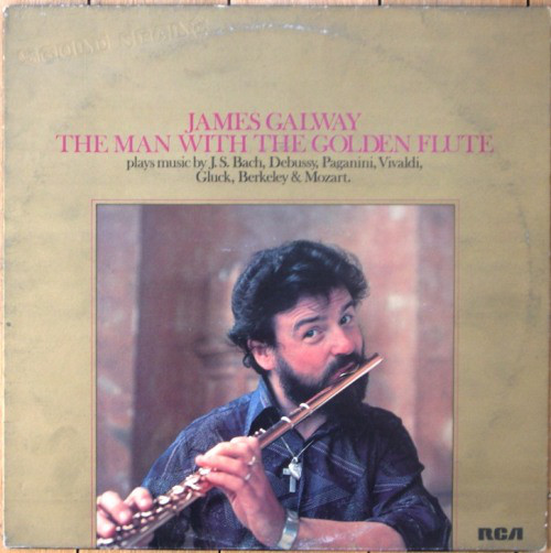 James Galway - Man With The Golden Flute - Used Vinyl Record image 1