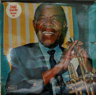 Louis Armstrong - Louis' Great Hits Recorded Live - Used Vinyl Record image 1