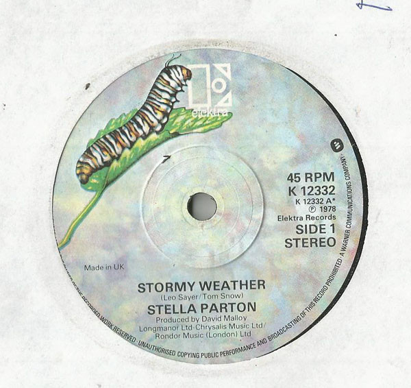 Stella Parton - Stormy Weather - Used Vinyl Record 7" image 1