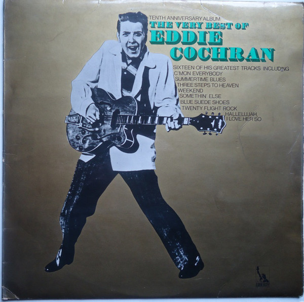Eddie Cochran - Very Best Of - Used Vinyl Record image 1