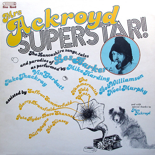 Les Barker - Mrs. Ackroyd Superstar - Used Vinyl Record image 1