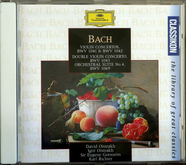 Violin Concertos, BWV 1041 & BWV 1042 / Double Violin Concerto BWV 1043 / Orchestral Suite No. 4, BWV 1069