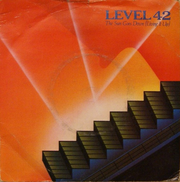 Level 42 - Sun Goes Down (Living It Up) - Used Vinyl Record 7" image 1