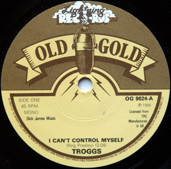 Troggs - I Can't Control Myself / Give It To Me - Used Vinyl Record 7 image 1