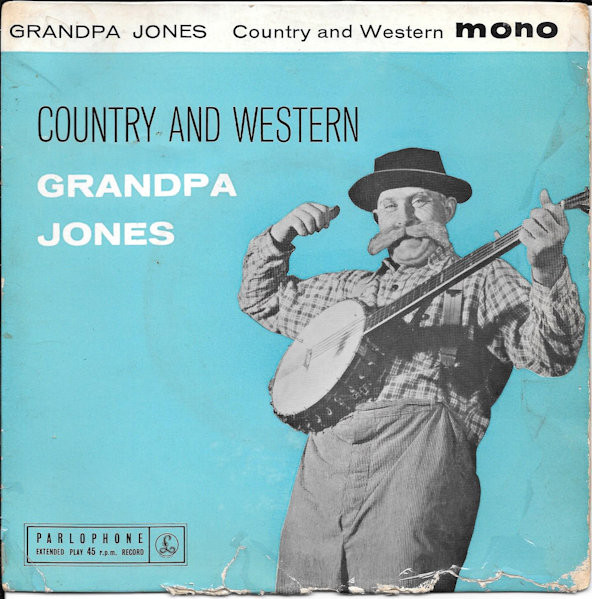 Grandpa Jones - Country And Western - Used Vinyl Record 7" image 1