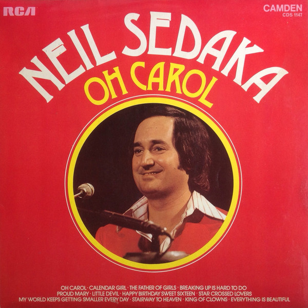 Neil Sedaka - Oh Carol - Used Vinyl Record image 1