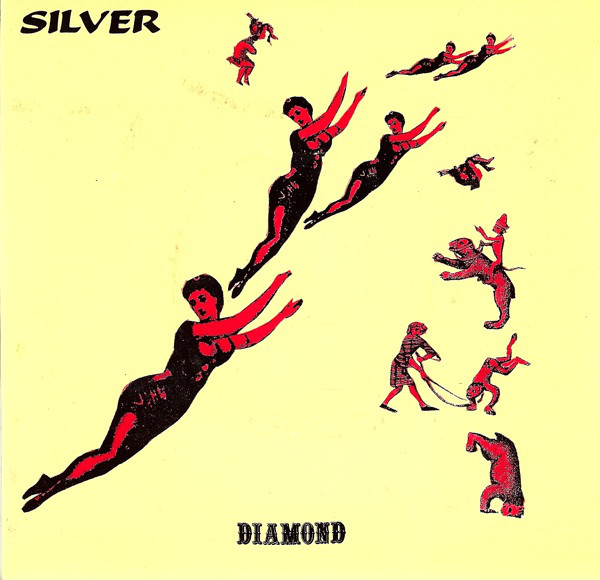 Silver - Diamond - Used Vinyl Record 7" image 1