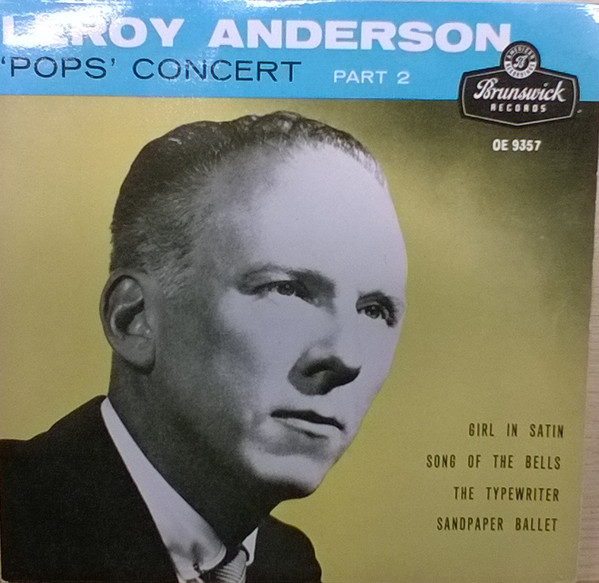 Leroy Anderson - 'Pops' Concert Part 2 - Used Vinyl Record 7" image 1