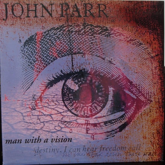 John Parr - Man With A Vision - Used Vinyl Record 12" image 1