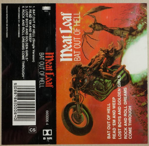 Meat Loaf - Bat Out Of Hell - Used Cassette image 1