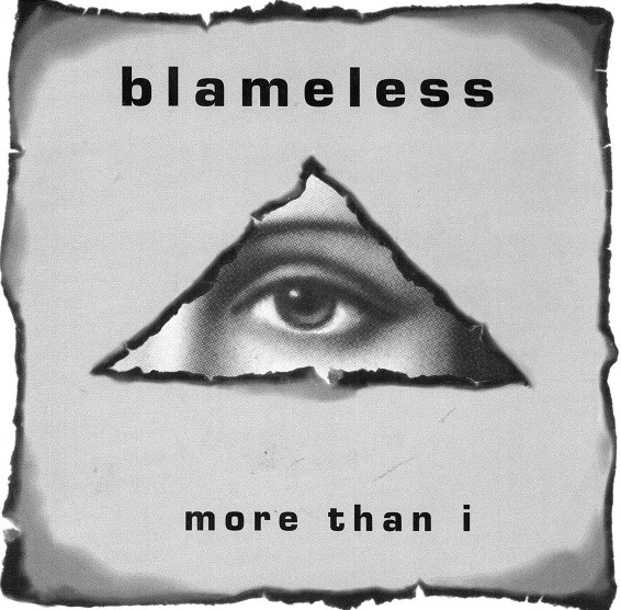 Blameless - More Than I - Used Vinyl Record 7" image 1