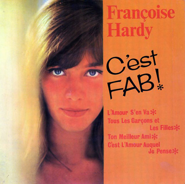 Francoise Hardy - C'est Fab ! - Used Vinyl Record 7" image 1