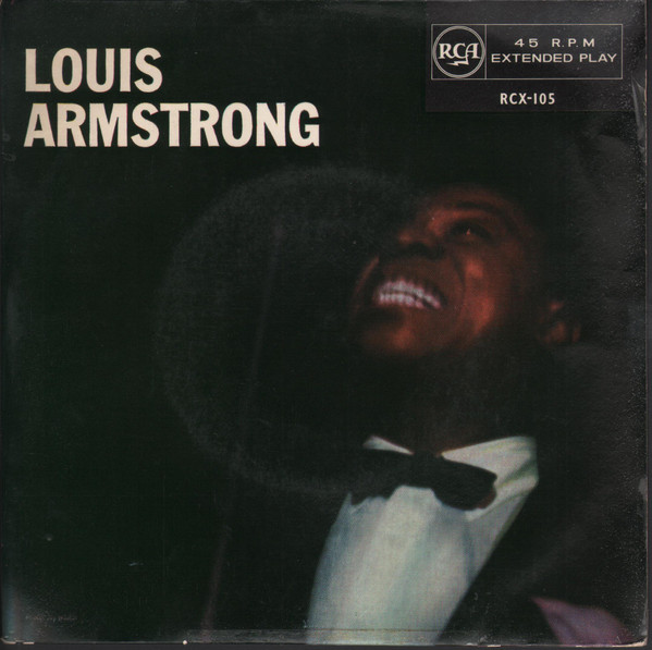 Louis Armstrong - Used Vinyl Record 7" image 1