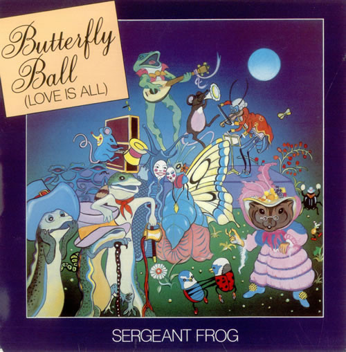 Sergeant Frog - Butterfly Ball (Love Is All) - Used Vinyl Record 7" image 1
