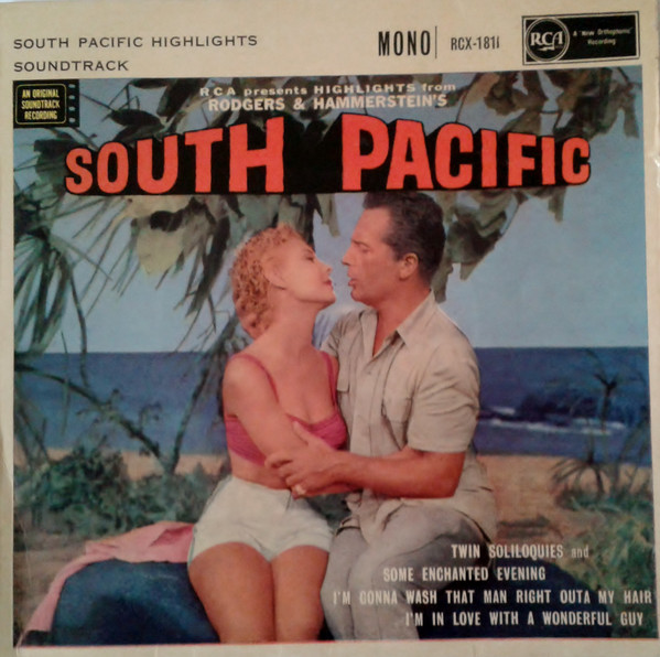 Rodgers & Hammerstei - South Pacific - Used Vinyl Record 7" image 1