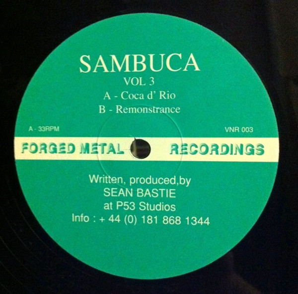 Sambuca - Vol 3 - Used Vinyl Record 12" image 1