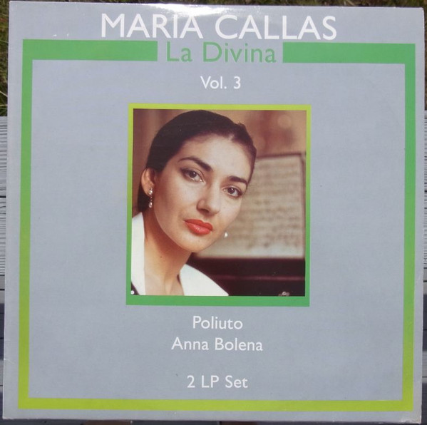 Maria Callas - La Divina vol. 3 - Used Vinyl Record image 1