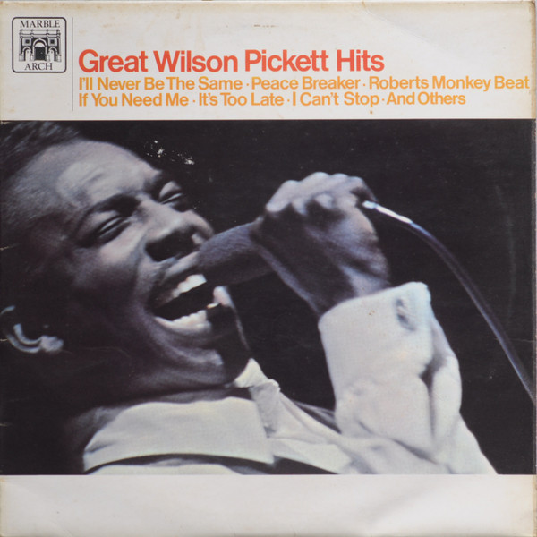 Wilson Pickett - Great  Hits - Used Vinyl Record image 1