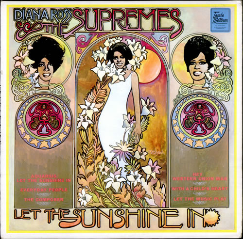 Supremes - Let The Sunshine In - Used Vinyl Record image 1