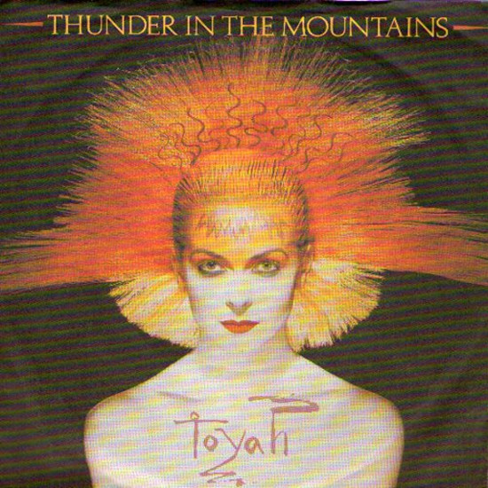 Toyah - Thunder In The Mountains - Used Vinyl Record 7" image 1