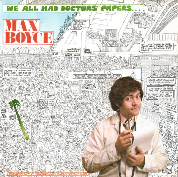 Max Boyce - We All Had Doctors' Papers - Used Vinyl Record image 1