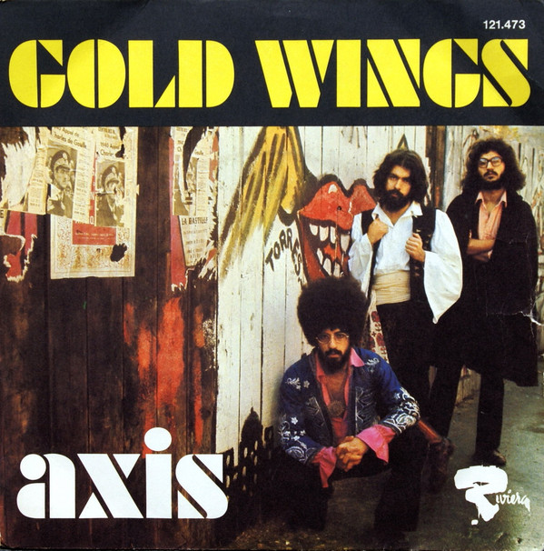 Axis - Gold Wings - Used Vinyl Record 7" image 1