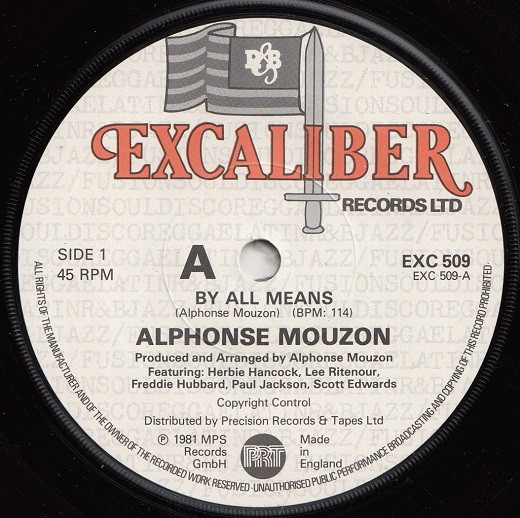 Alphonse Mouzon - By All Means / Do I Have To? - Used Vinyl Record 7"