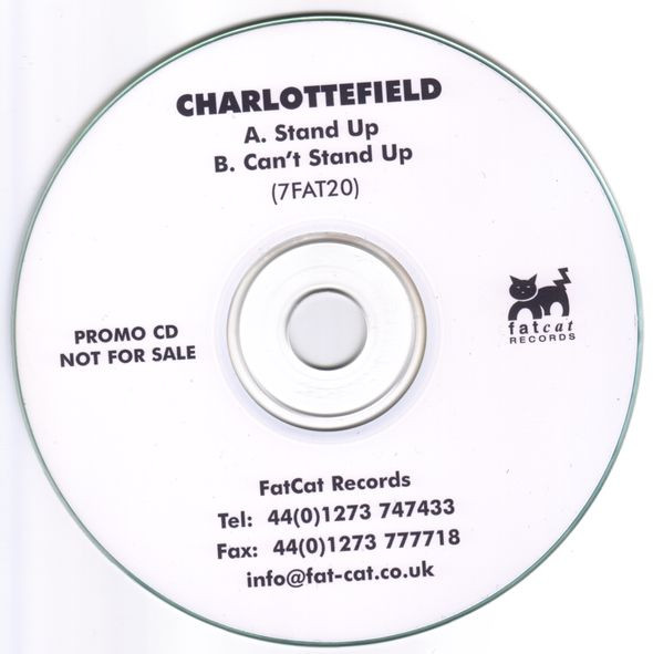 Charlottefield - Stand Up - Used CD image 1