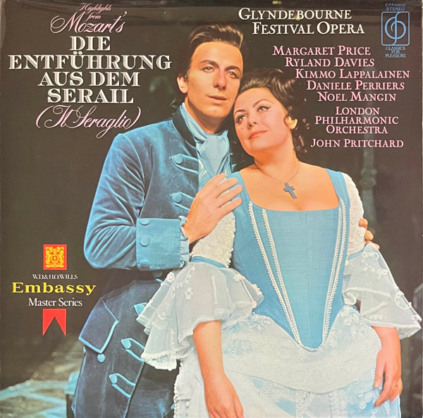 Highlights from Mozart's Die Entfuhrung Aus Dem Serail (Il Seraglio)