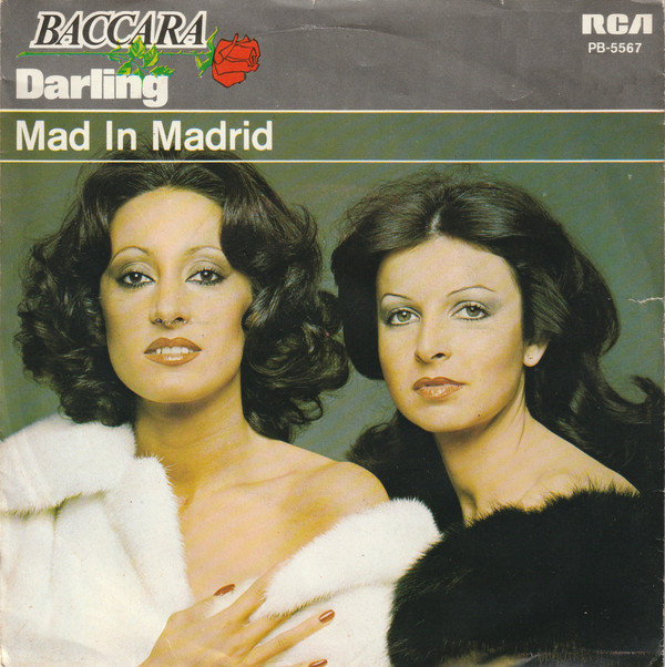 Baccara - Darling - Used Vinyl Record 7" image 1
