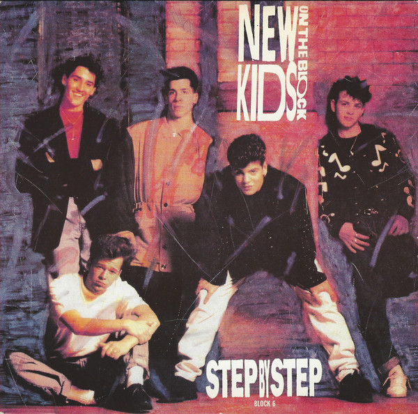 New Kids On The Bloc - Step By Step - Used Vinyl Record 7" image 1