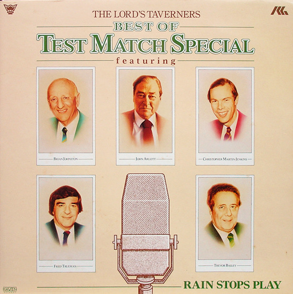 Lord's Taverners - Best Of Test Match Special - Used Vinyl Record image 1
