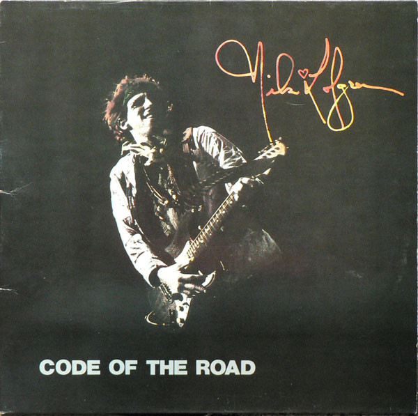 Nils Lofgren - Code Of The Road - Used Vinyl Record image 1