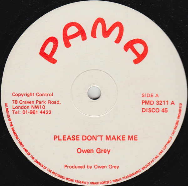 Please Don't Make Me / Please Don't Dub