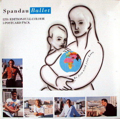Spandau Ballet - Be Free With Your Love - Used Vinyl Record 7" image 1