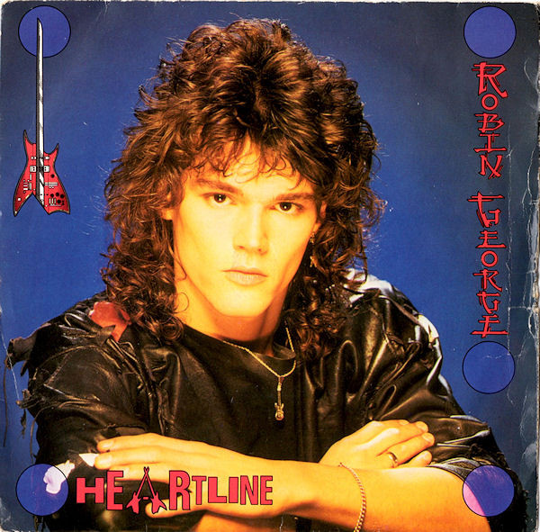 Robin George - Heartline - Used Vinyl Record 7" image 1