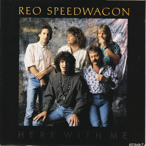 REO Speedwagon - Here With Me - Used Vinyl Record 7" image 1