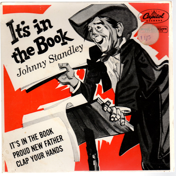 Johnny Standley - It's In The Book - Used Vinyl Record 7" image 1