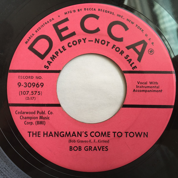 The Hangman's Come To Town / Lovin' Sam