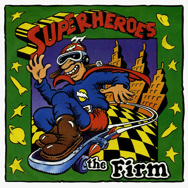 Firm - Superheroes - Used Vinyl Record 7" image 1