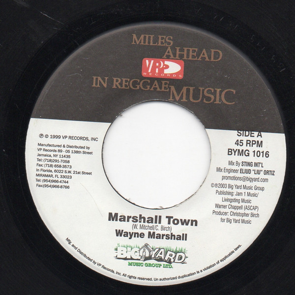 Marshall Town / Hey Girl