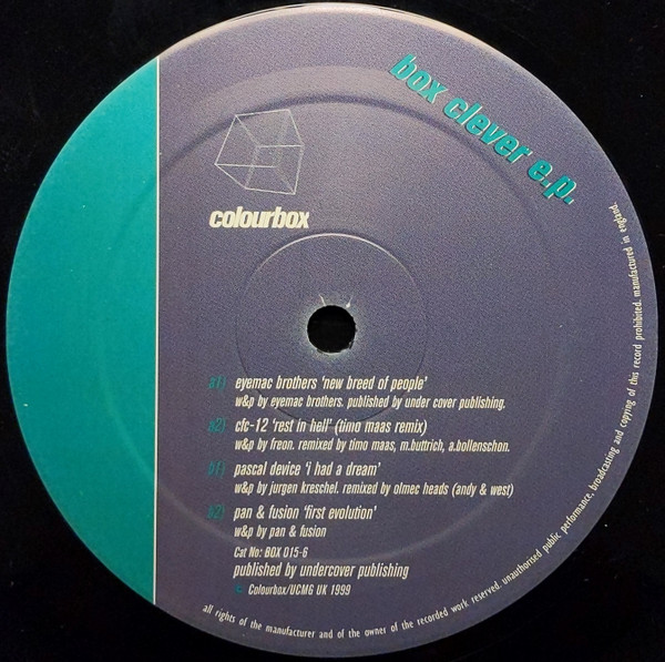 Various - Box Clever E.P. - Used Vinyl Record 12" image 1