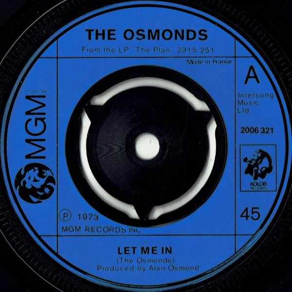 Osmonds - Let Me In - Used Vinyl Record 7 image 1