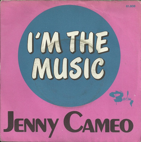 Jenny Cameo - I'm The Music - Used Vinyl Record 7" image 1