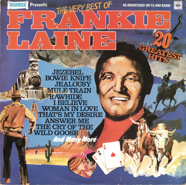 Frankie Laine - Very Best Of - Used Vinyl Record image 1