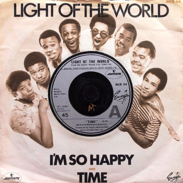 Light Of The World - I'm So Happy / Time - Used Vinyl Record 7" image 1