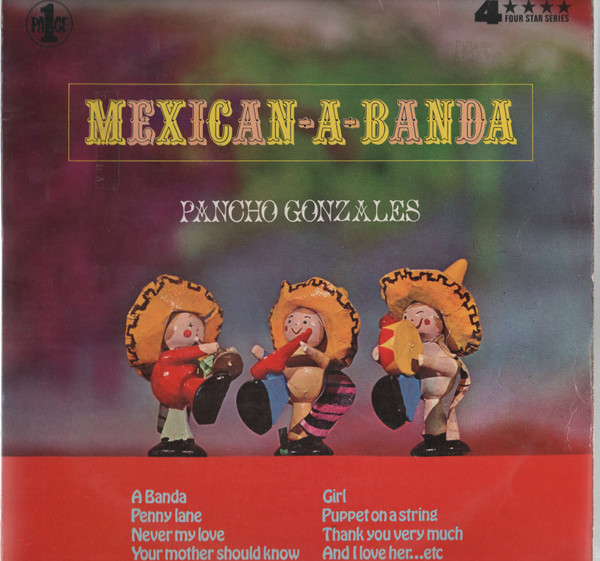 Pancho Gonzales - Mexican-A-Banda - Used Vinyl Record image 1