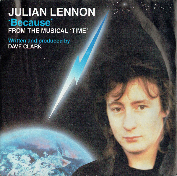 Julian Lennon - Because - Used Vinyl Record 7" image 1