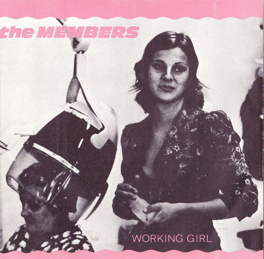 Members - Working Girl - Used Vinyl Record 7" image 1